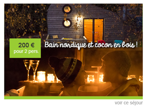 Bain nordique et cocon de bois !